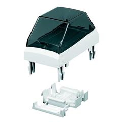 Optiline 45 Zestaw do montażu aparatury modułowej biały ISM50811