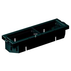 Optiline 45 Ruszt mocujący do czterech gniazd grafit ISM50810