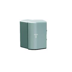 Optiline 45 Narożnik zewnętrzny PC/ABS metaliczne aluminium ISM10352