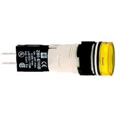 Wskaźnik św. okr. O 16, IP 65, żółty, zintegr. LED, 24 V, złącze XB6AV5BB
