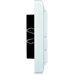 Przycisk potrójny plus, biel polarna, połysk, Artec/Antique MTN628219