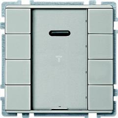 Przycisk poczwórny plus z odbiornikiem podczerwieni, stal szlachetna, Artec MTN628446