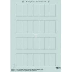 Arkusze etykiet do przycisków, srebrny, system M MTN618320