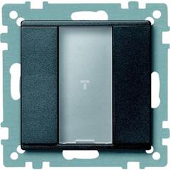 Przycisk pojedynczy plus, antracyt, system M MTN627514