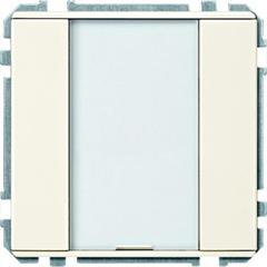 Przycisk pojedynczy plus, biały, połysk, Artec/Antique MTN628044