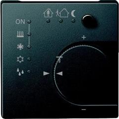 Wielofunkcyjny regulator temperatury KNX, p/t, PI, z przyciskiem 4-nym, antracyt, Sys M MTN616814