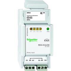 Wejście binarne REG-K/4x230, jasnoszary MTN644992