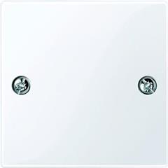 Płytka zaślepiająca, biały active, połysk, system M MTN662325