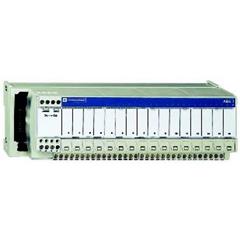 Podstawa bazowa do przekaźnika wtykowego, 16 kanałów, bezp., przek. 10mm ABE7P16T214