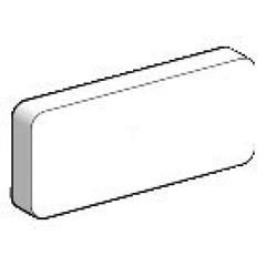 Etykieta, O 22, prostokątna, z etykietą bez opisu, do grawerowania KZ76