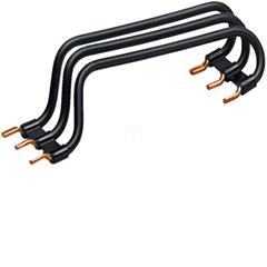 Przewód mostkujący 3P 10mm2 z końcówkami tulejkowymi 15cm KC350