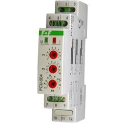 Przekaźnik czasowy z podtrzymaniem po zaniku zasilania 12-264V AC/DC styk 2P 8A 1 moduł PCU-504