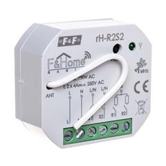 F&Home Radio Przekaźnik dwukanałowy z podwójnym nadajnikiem rH-R2S2
