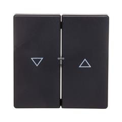 Berker Q.1/Q.3 Klawisze z nadrukiem symbolu /strzałka/ antracyt/ aksamit 16256086