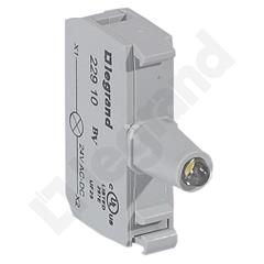 Korpus do główek podświetlanych biały 24V zaciski śrubowe 022910