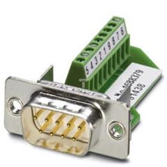 Wkład stykowy złącza D-sub męski na płytkę drukowaną IP67 VS-09-ST-DSUB/10-MPT-0,5 1688379