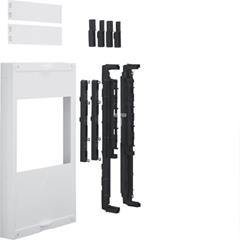 Blok univers N dla szyn zbiorczych poziomych 60mm 4/5 biegunów 2xNH00 450x250mm UE31E2B