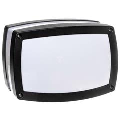 Plafoniera zewnętrzna obudowa z odlewanego aluminium mleczny klosz PC bez źródła światła IP54 LP-14-053 LAMPRIX