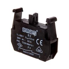 Styk pomocniczy do kaset serii PV 1R montaż czołowy T0-PVB2