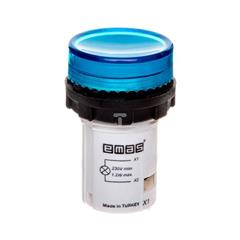 Lampka sygnalizacyjna 230V niebieska T0-MBSD220M
