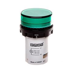 Lampka sygnalizacyjna 230V zielona T0-MBSD220Y
