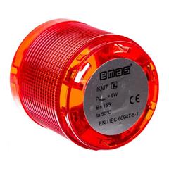 Moduł świetlny bez źródła światła czerwoy do kolumn sygnalizacyjnych T0-IKM7K