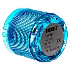 Moduł świetlny bez źródła światła niebieski do kolumn sygnalizacyjnych T0-IKM7M