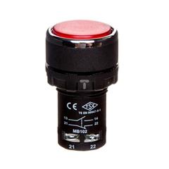 Przycisk sterowniczy monoblok czerwony 1Z 1R T0-MB102DK