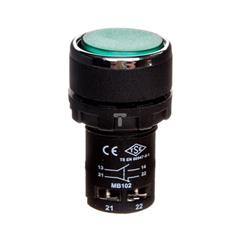 Przycisk sterowniczy monoblok zielony 1Z 1R T0-MB102DY
