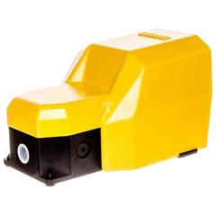 Wyłącznik nożny pojedynczy z osłoną żółty metal 2Z 2R 2 kroki T0-PDKS11GX20