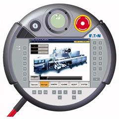 Mobilny panel dotykowy HMI 6,5 awaryjny ETH RS232 64k kolorów 139998""