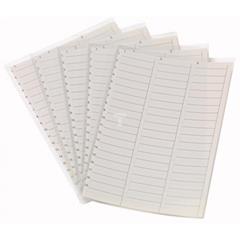 Etykiety na moduły arkusz XI/ON 140131