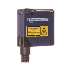 Czujnik laserowy 1m 50x50mm 12-24V DC PNP/NPN 1Z/1R M12 4-piny odbiciowy XUK8AKSNM12