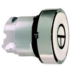 Napęd przycisku biała kryta O 22, z sam. powr., STOP ZB4BA145