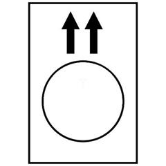 Etykieta, 30x40mm, biały, raise, fast ZB2BY4952