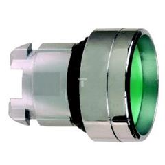 Napęd przycisku ziel. wpuszczona O 22, z sam. powr., bez ozn. ZB4BA36