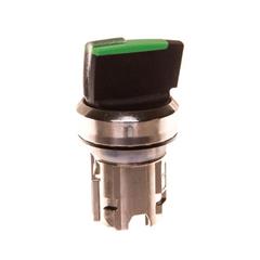 Napęd przełącznika 3 położeniowy I>O<II 22mm zielony z podświetleniem z samopowrotem metal mat IP69k Sirius ACT 3SU1052-2BM40-