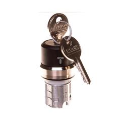 Napęd przełącznika 3 położeniowy I-O<II 22mm 2x klucz RONIS SB30 stabilny/niestabilny metal IP69k Sirius ACT 3SU1050-4BN01-0AA0