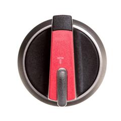 Napęd przełącznika 2 położeniowy O-I 22mm czerwony z podświetleniem z samopowrotem plastik IP69k Sirius ACT 3SU1032-2BF20-0AA0