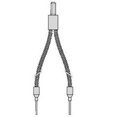 Światłwód szklany, 1m, strefa wykrywania 70mm XUFS0520