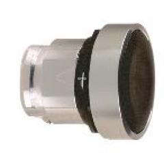 Główka przycisku kryta czarna O22 push-push zing. LED, bez ozn. ZB4BH02