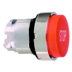 Główka okr. przyc. czerw. wyst. O22, z sam. powr. , STOP ZB4BL434