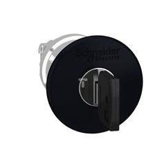 Główka przyc. grzybk. O22 zatrzym. awar. czarna O40mm-z blok. odrygl. kluczem ZB4BS12