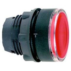 Główka przycisku czerw. kryta O 22, z sam. powr., bez ozn. ZB5AA48