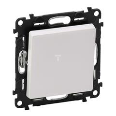 VALENA LIFE Łącznik jednobiegunowy biały 752101