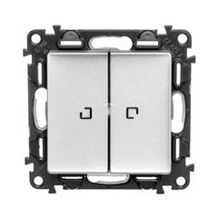 VALENA LIFE Łącznik podwójny aluminium 752322