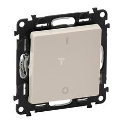 VALENA LIFE Łącznik dwubiegunowy kremowy 752202