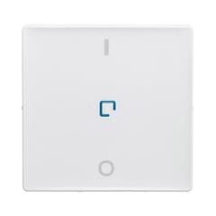 VALENA LIFE Plakietka łącznika ze wskaźnikiem biały 755040