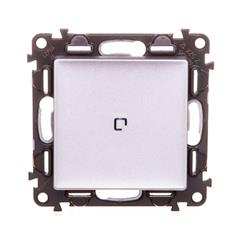 VALENA LIFE Przycisk z podświetleniem aluminium 752312
