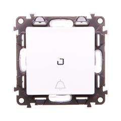 VALENA LIFE Przycsik /dzwonek/ z podświetleniem biały 752116